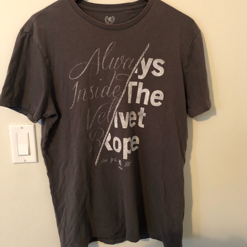 Express gray graphic T-shirt men’s large